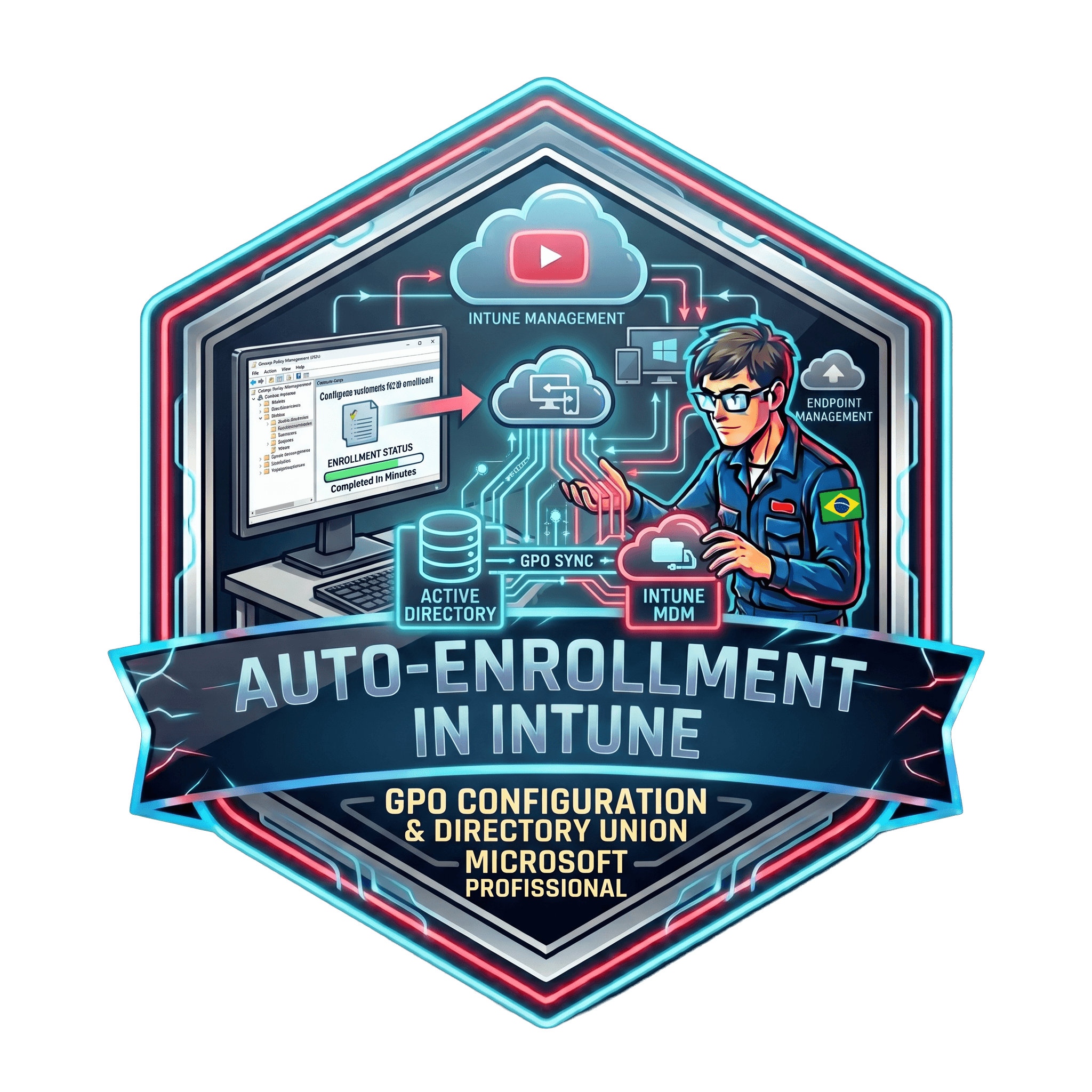Do Entra ID ao Intune: Automatizando o Gerenciamento de Endpoints via Group Policy